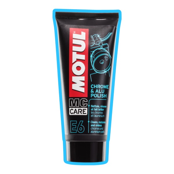 MOTUL E6 Chrome & Aluminium Polish 100mL